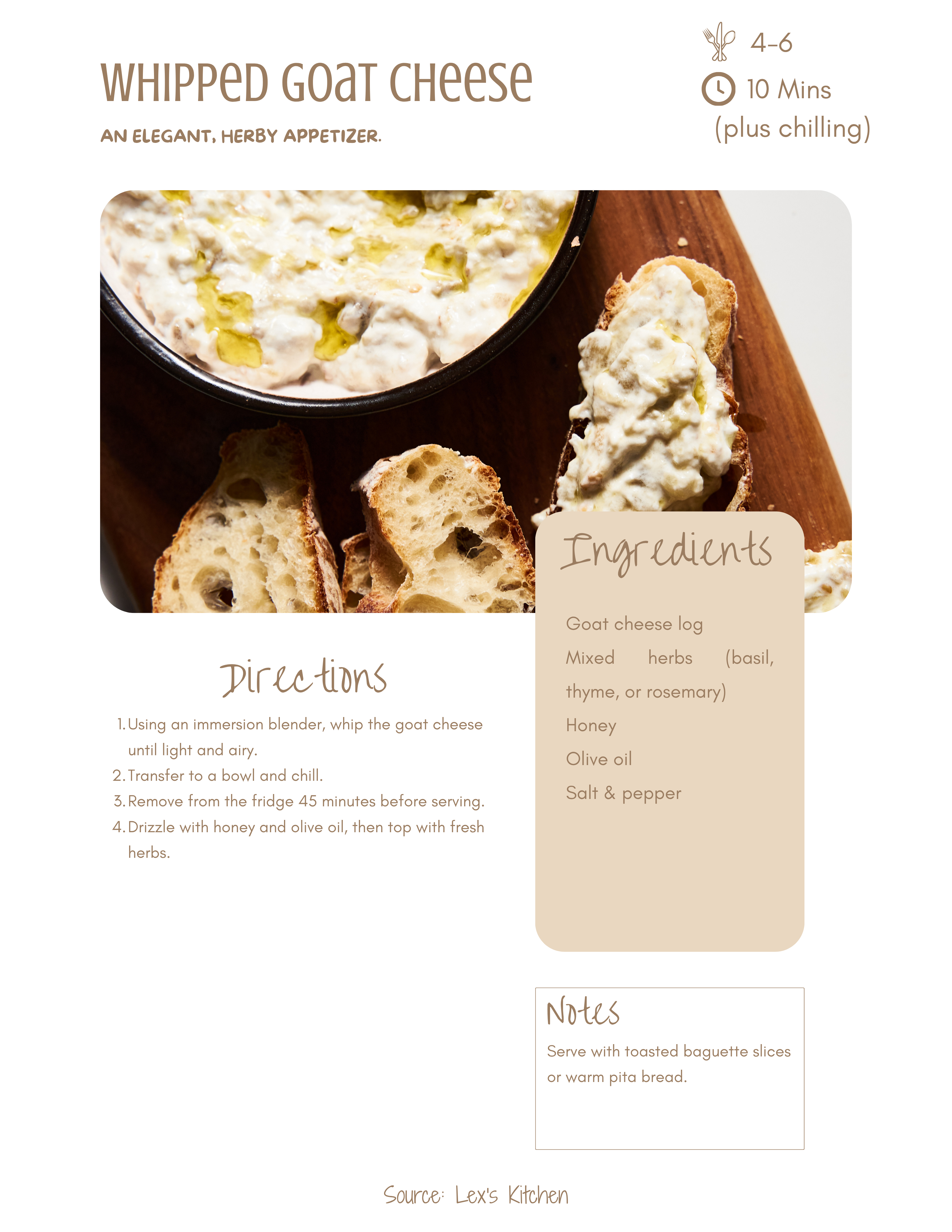 Whipped Goat Cheese